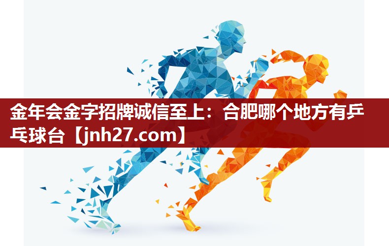 合肥哪个地方有乒乓球台